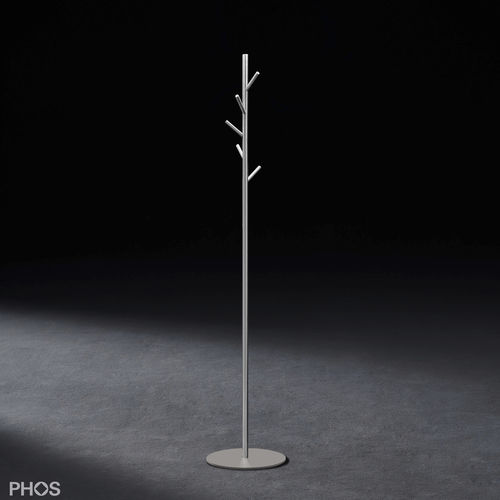 落地式挂衣架 - GSTRE - PHOS Design GmbH - 现代风格 / 粉末涂层钢 / 磨砂不锈钢