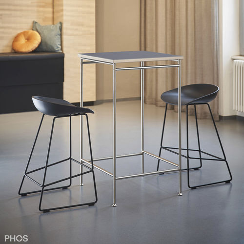 现代风格高脚桌 - KATI-T1 - PHOS Design GmbH - 木质 / 三聚氰胺 / 漆布