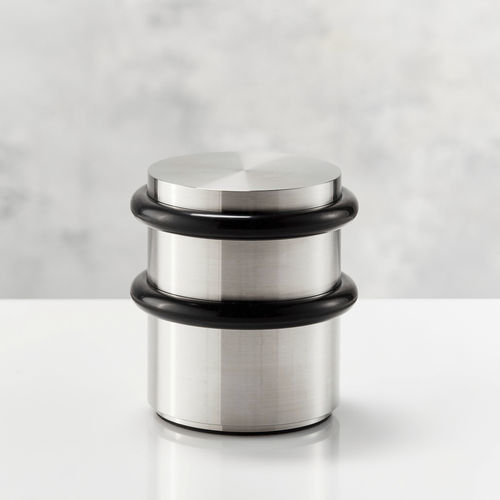 磨砂不锈钢门挡 - TSB90-110 - PHOS Design GmbH - 抛光不锈钢 / 黑色 / 银色