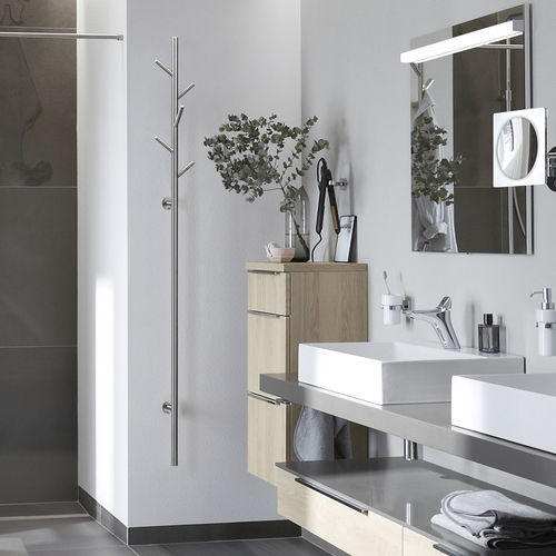 墙壁挂衣钩 - GSTR-W-B - PHOS Design GmbH - 现代风格 / 磨砂不锈钢 / 银色