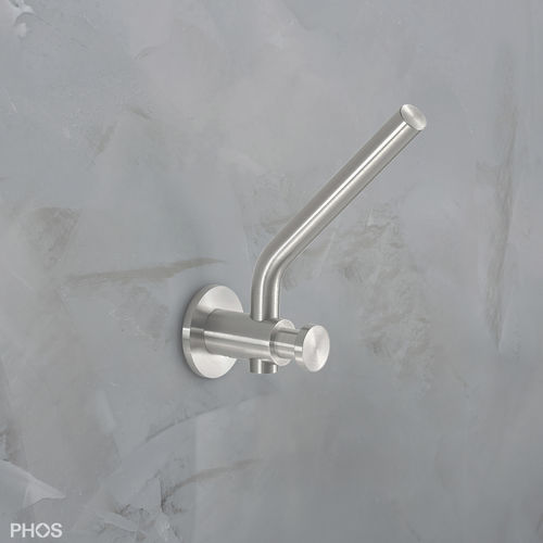 极简主义风格挂衣钩 - PHOS Design GmbH - 磨砂不锈钢 / 多个 / 更衣间