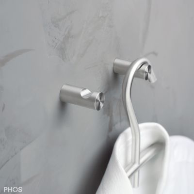现代风格挂衣钩 - HV16-50 - PHOS Design GmbH - 磨砂不锈钢 / 抛光不锈钢 / 独立型
