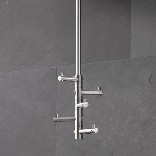 天花板挂衣架 - T5 - PHOS Design GmbH - 现代风格 / 磨砂不锈钢 / 商用