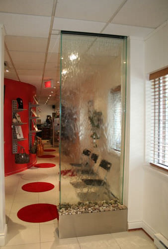 自承重水墙 - SALON DE COIFFURE - Espace d'eau France - 玻璃