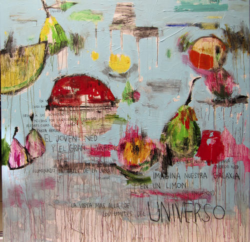 装饰丙烯画 - UNIVERSO - ICI ET LA - 抽象风格 / 酒店 / 办公室