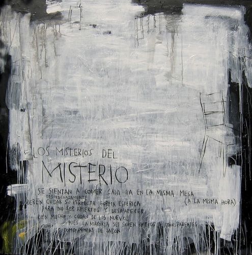 装饰丙烯画 - EL MISTERIO - ICI ET LA - 抽象风格 / 酒店