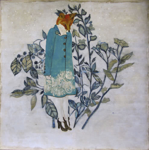装饰油画 - DUNST FOX - ICI ET LA - 混合型