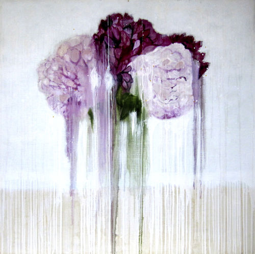 装饰油画 - PINK PEONIES - ICI ET LA - 混合型 / 花卉图案 / 酒店