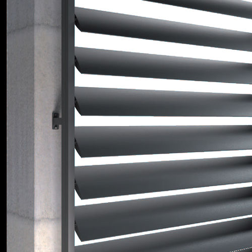 铝制建筑遮阳板 - SUNBREAKER - Selt Sun Protection Systems - 用于外墙 / 立式