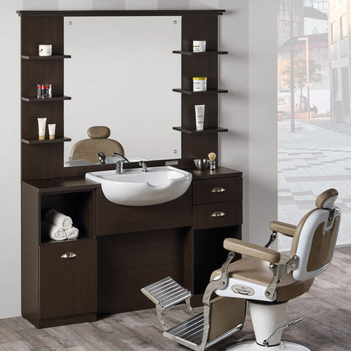 理发店带洗手池的家具 - TRIOMPHE - Salon Ambience
