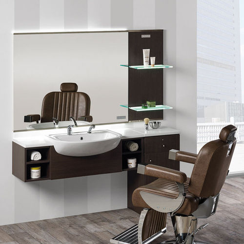 理发店带洗手池的家具 - HORIZON - Salon Ambience