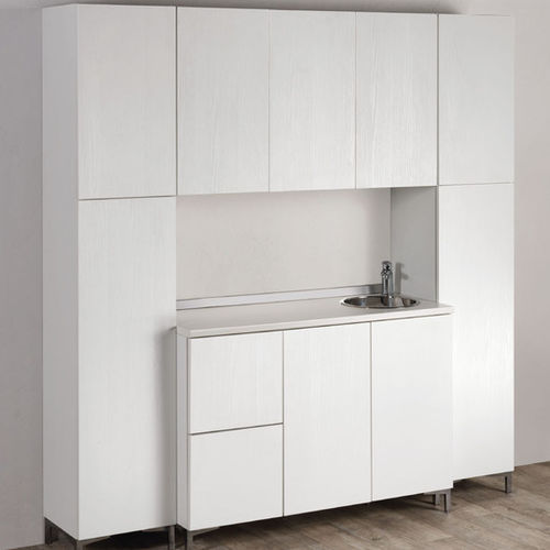 理发店带洗手池的家具 - WALL SYSTEM - Salon Ambience
