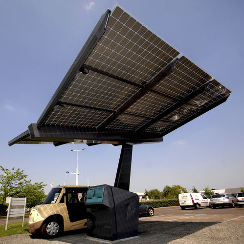 电动汽车充电站 - PHOTOVOLTAIC CANOPY - Via Composites - 太阳能