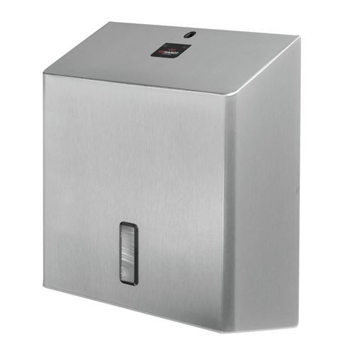 壁挂擦手纸分配器 - PTU 31 E ST - OPHARDT Hygiene-Technik GmbH - 不锈钢