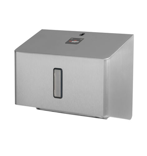 壁挂擦手纸分配器 - PTU 15 E ST - OPHARDT Hygiene-Technik GmbH - 磨砂不锈钢 / 公共卫生设施
