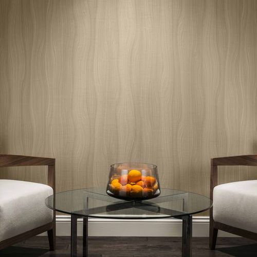 乙烯基墙面材料 - SEQUOIA - Versa Wallcovering - 光滑 / 仿木 / 家用