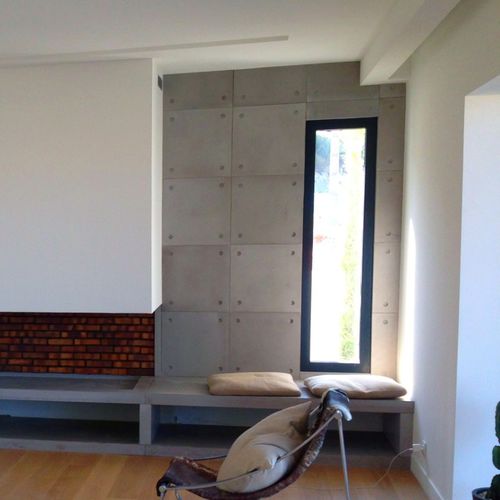 室内墙面材料 - BALIAN BETON Atelier - Ductal®UHP混凝土 / 哑光 / 仿混凝土