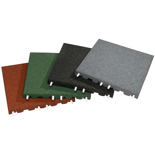 再生橡胶地面 - EUROFLEX® Impact Protection Slabs - KRAIBURG Relastec GmbH & Co. KG - 用于室外 / 游乐场 / 公共空间