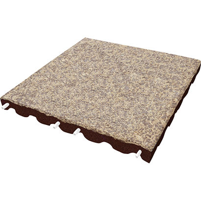 EPDM地面 - EUROFLEX® EPDM Mulch - KRAIBURG Relastec GmbH & Co. KG - 再生橡胶 / 用于室外 / 游乐场