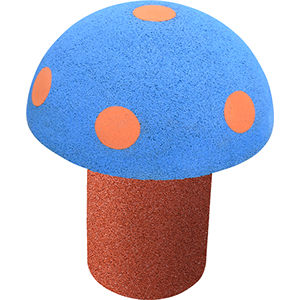 儿童游戏家具 - EUROFLEX® Mushrooms - KRAIBURG Relastec GmbH & Co. KG