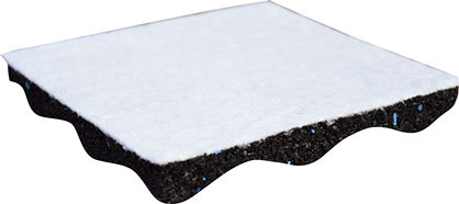 隔音材料 - DAMTEC® sonic drain plus - KRAIBURG Relastec GmbH & Co. KG - 橡胶 / 聚氨酯 / 卷式