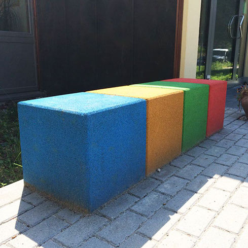 儿童游戏家具 - EUROFLEX® Cube - KRAIBURG Relastec GmbH & Co. KG