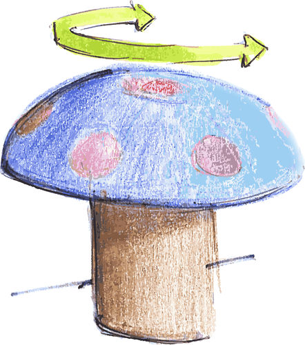 交互儿童游戏家具 - NEW: EUROFLEX® Talking Mushroom - KRAIBURG Relastec GmbH & Co. KG - 音乐