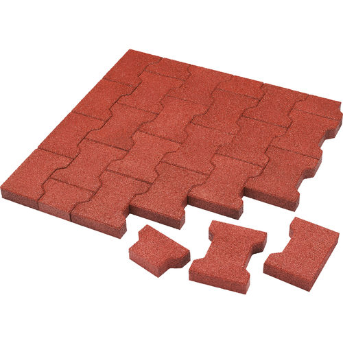 橡胶路面砖 - KOMFORTEX® Elastic Pavers - KRAIBURG Relastec GmbH & Co. KG - 户外 / 用于牲口棚 / 防滑