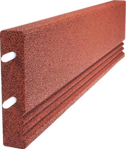 橡胶路缘 - KOMFORTEX® Edge and Corner Profiles / Softborder  - KRAIBURG Relastec GmbH & Co. KG - 保护用 / 线性