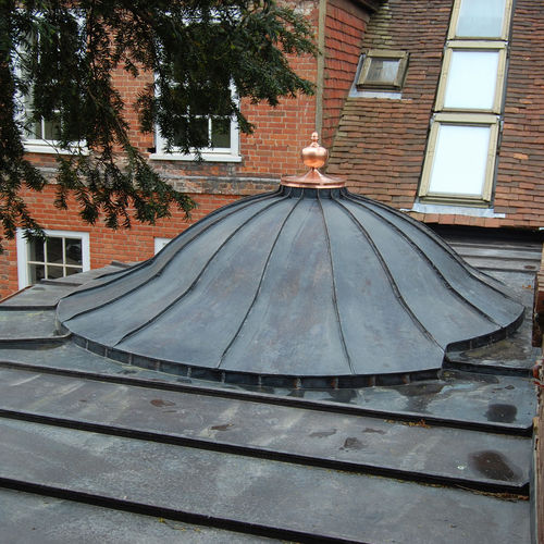 锌制屋顶盖板 - ALTON HIGH STREET - Peters Roofing - 铜 / 仿金属 / 立边咬合
