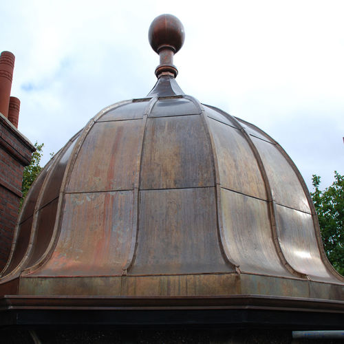 铜屋顶盖板 - DUNSTAN HOUSE - Peters Roofing - 仿金属 / 立边咬合 / 弯曲