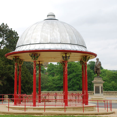 锌制屋面板 - SALTAIRE BANDSTAND - Peters Roofing - 仿金属 / 立边咬合 / 弯曲