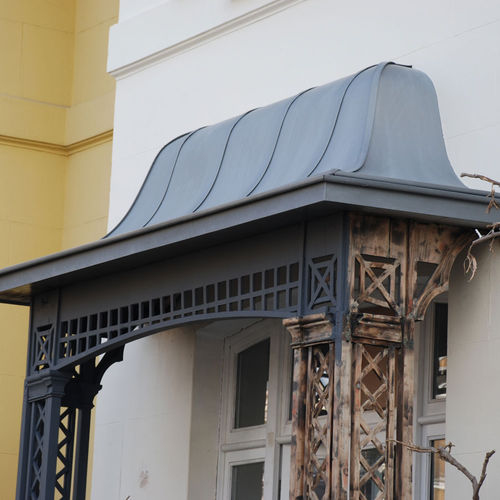 锌制屋面板 - REGENCY STYLE PROPERTY - Peters Roofing - 仿金属 / 立边咬合 / 滑动