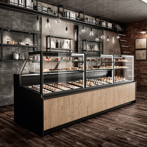 柜台冷藏展示柜 - GIULIA - Frigomeccanica - 用于商店 / 用于蛋糕房 / 用于面包房