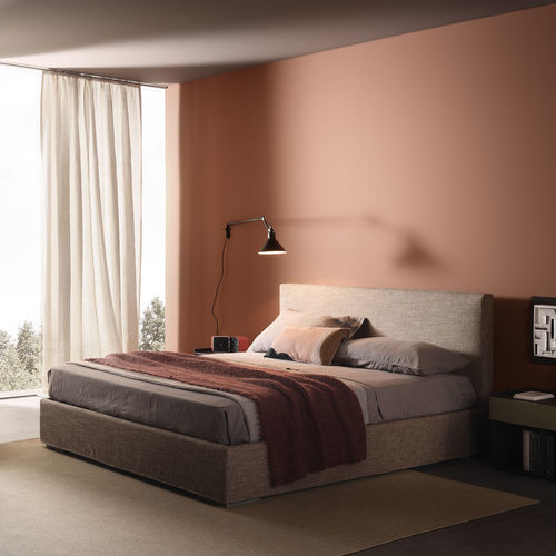 双人床 - CAMILLE   - LEMA Home - 现代风格 / 布艺 / 带床头板