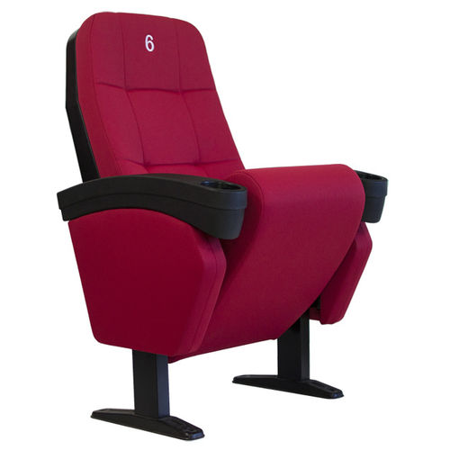 布料影院椅 - BERÓN - Ezcaray International Seating - 红色