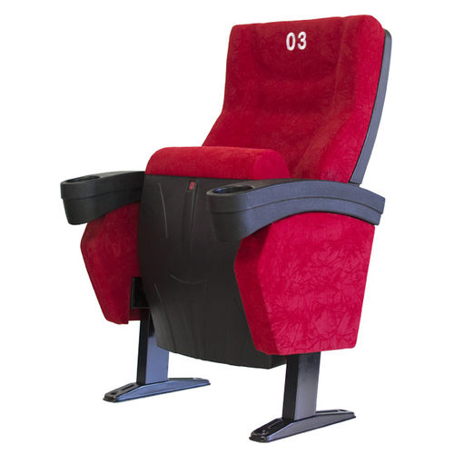 布料影院椅 - BUSCARINI - Ezcaray International Seating - 红色
