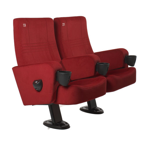 布料影院椅 - TEMPO - Ezcaray International Seating - 红色