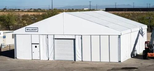 建筑物金属屋架 - PRE-ENGINEERED CLEARSPAN STRUCTURES - Williams Scotsman - 用于工业建设 / 预制 / 电镀钢