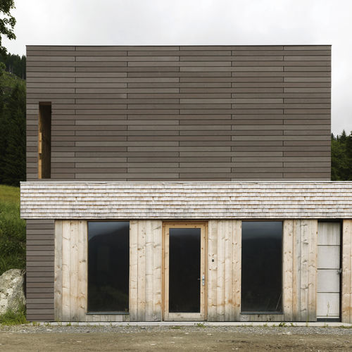 条形立面 - BÜRGLALMBAHN DIENTEN - Rieder Facades GmbH - 混凝土 / 卧式 / 生态型