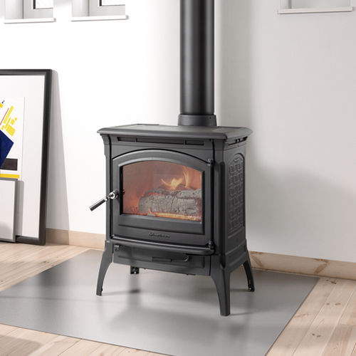 木材采暖炉 - CRAFTSBURY - HERGÓM - 11 kW / 独立式 / 传统风格