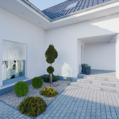 箱形遮阳棚 - SCREENY 110 BOX - KE Outdoor Design - 机动 / 用于窗 / 红色