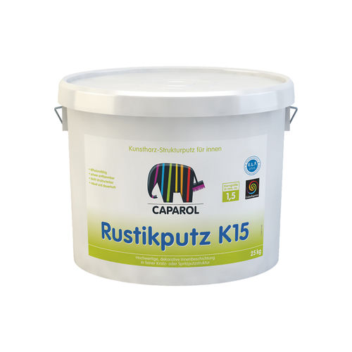 装饰涂料 - CAPAROL-RUSTIKPUTZ K 15 - Caparol - 室内 / 墙面 / 石膏