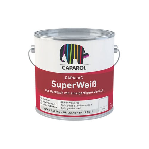 装饰油漆 - CAPALAC SUPERWEIß - Caparol - 末道 / 户外 / 室内