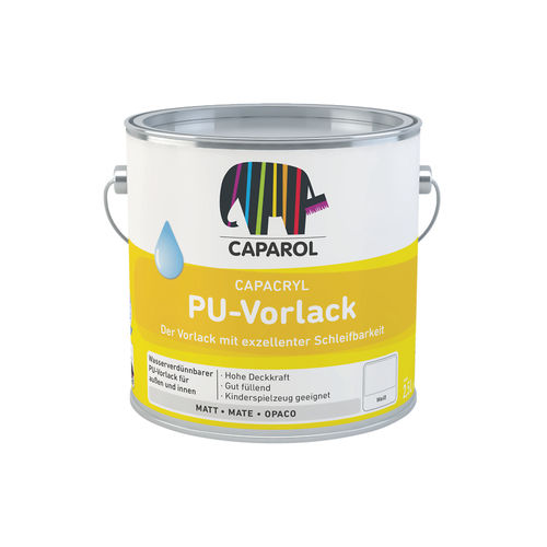 防护亮光漆 - CAPACRYL PU-VORLACK - Caparol - 木材 / 哑光 / 防锈