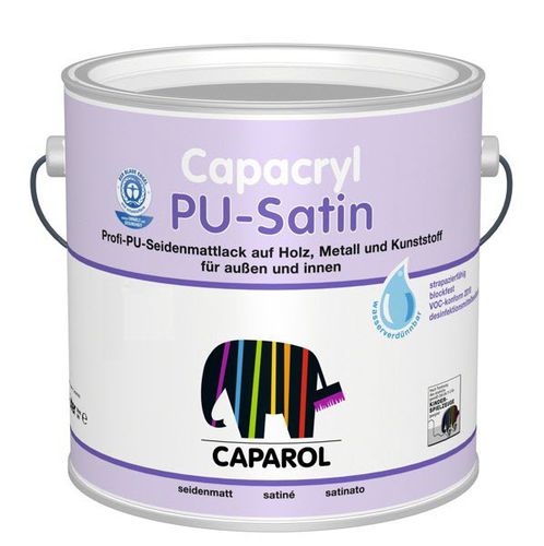 装饰油漆 - CAPACRYL PU-SATIN - Caparol - 隔热 / 末道 / 户外
