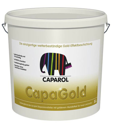 金属效果油漆 - CAPADECOR CAPAGOLD - Caparol - 装饰 / 绝缘 / 末道