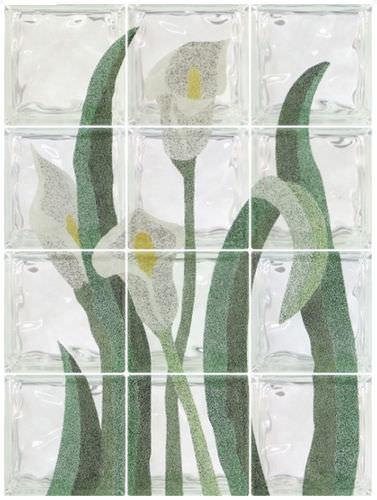 面板玻璃纤维板 - ART : CALLA LILLIES - Pittsburgh Corning