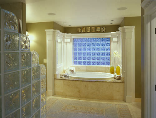 曲线玻璃方砖 - ENDCURVE® FINISHING UNIT : DECORA® & ICESCAPES® - Pittsburgh Corning - 结构