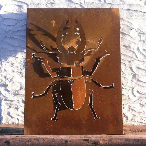壁挂装饰面板 - STAG BEETLE - Logical Space design - 铝制 / 特种钢 / 3D